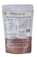 Regula Organic Protein Shale Schokolade Rückansicht