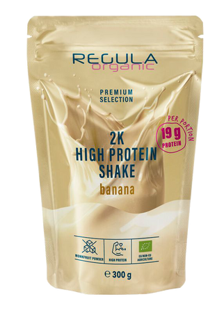 4085900402051-Vitana-Bio-Protein-Shake-2K-banana-png.png Regula Organic Protein Shake 2k Banane Vorderansicht