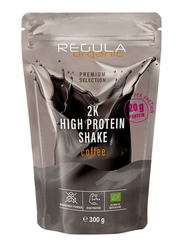 Regula Organic 2k high Protein coffee Vorderansicht