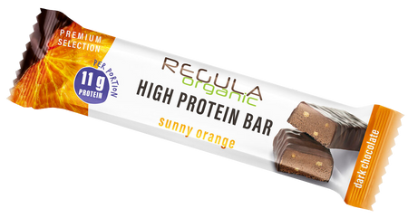 4085900404024-Vitana-Bio-Protein-Bar-sunny-orange-in-ZB-Schokol--40g-png.png Bio Protein Riegel sunny orange in Zartbitterschokolade Vorderansicht